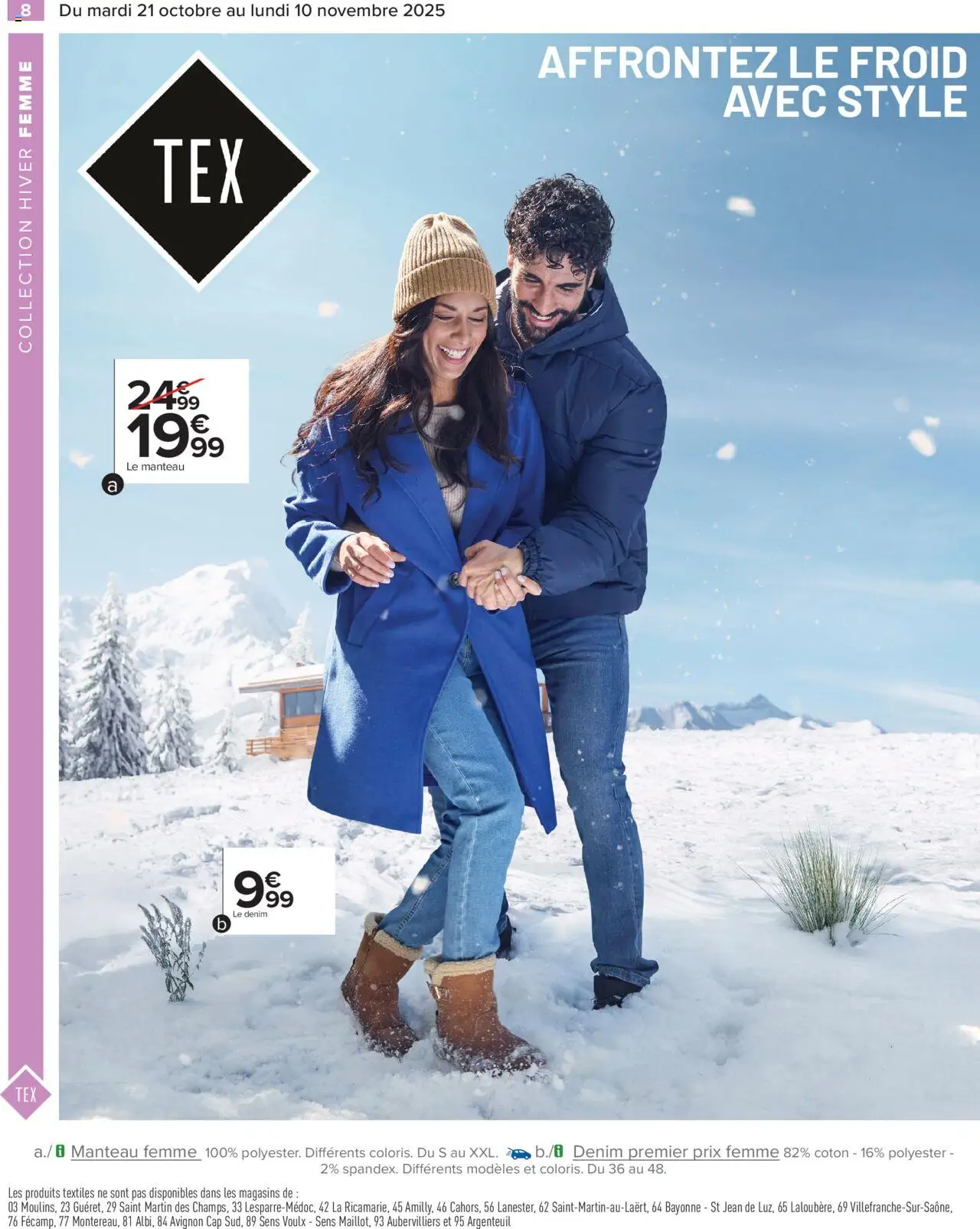 {H1} | Page: 8 | Produits: Coton, Manteau
