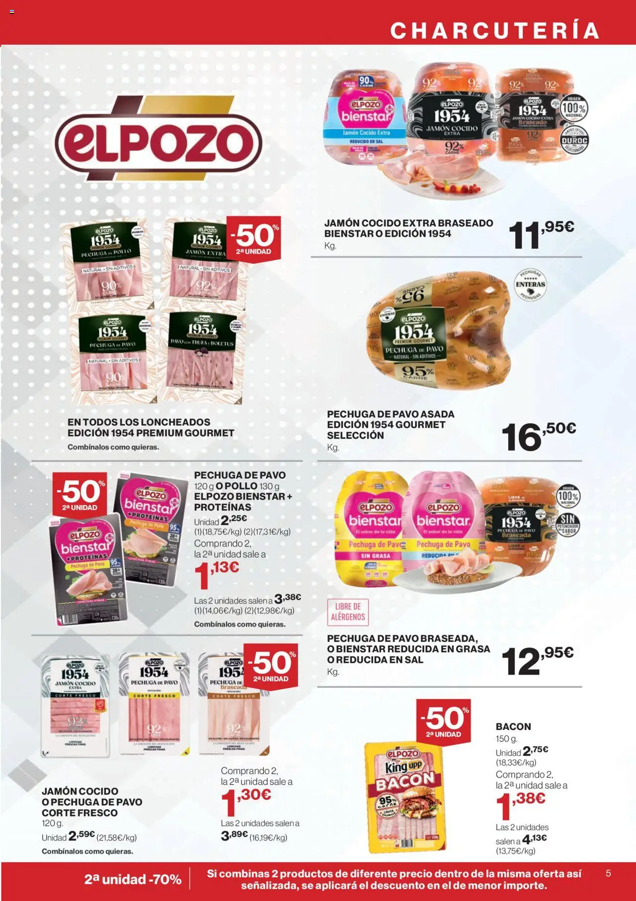 Supercor folleto │ válido desde el 11.09.2025 | Página: 5 | Productos: Jamón, Jamón cocido