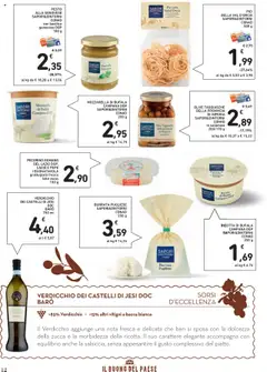 Anteprima del volantino PECORINO ROMANO DEL LAZIO DOP, CACIO E PEPE I BUONATAVOLA grattugiato fresco take away, Pecorino Romano del Lazio DOP, Cacio e Pepe grattugiato fresco take away valido a partire dal 23.10.2025 | Pagina: 12 | Prodotti: Mozzarella, Zucca, Pesto, Basilico