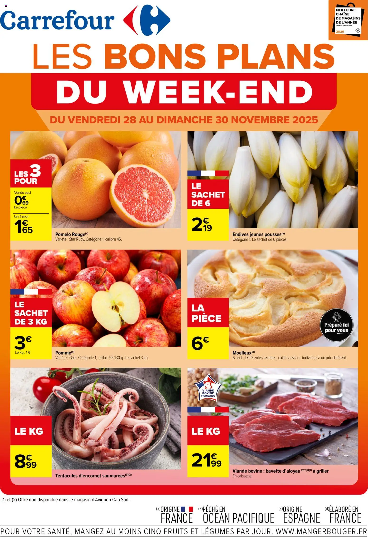 {H1} | Page: 1 | Produits: Viande bovine bavette, Endives, Viande, Viande bovine