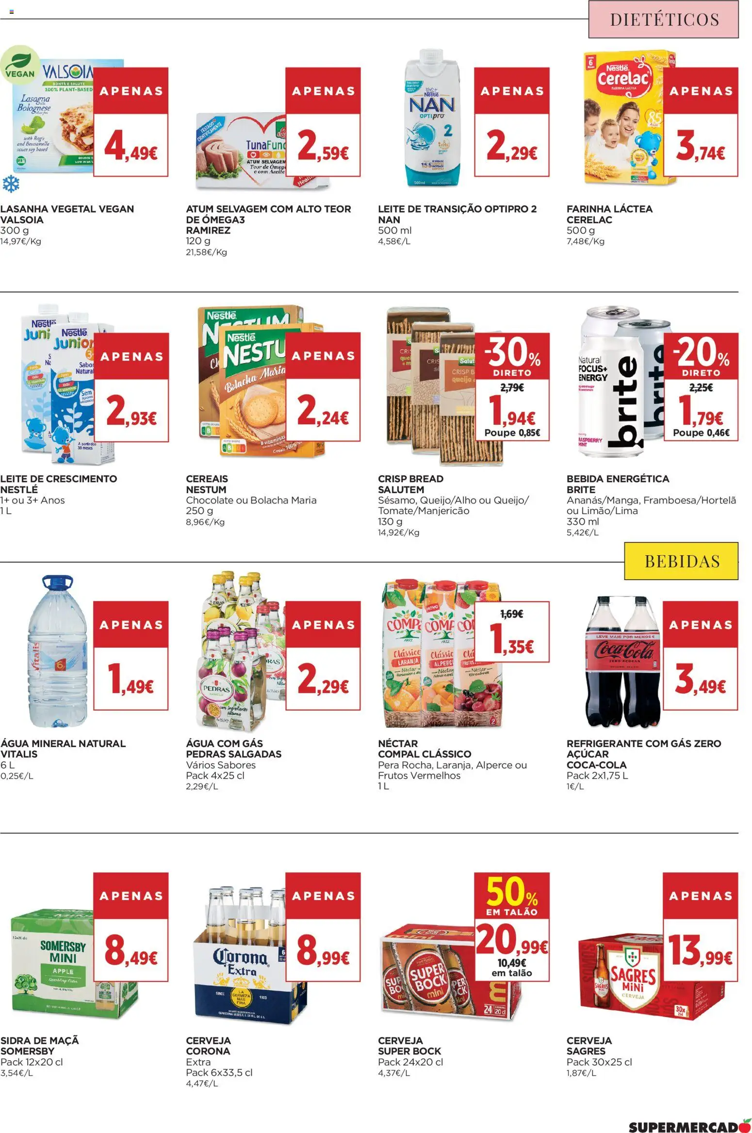 El Corte Ingles folheto │ válido de 06.04.2026 | Página: 23 | Produtos: Refrigerante, Leite, Cereais, Bebida