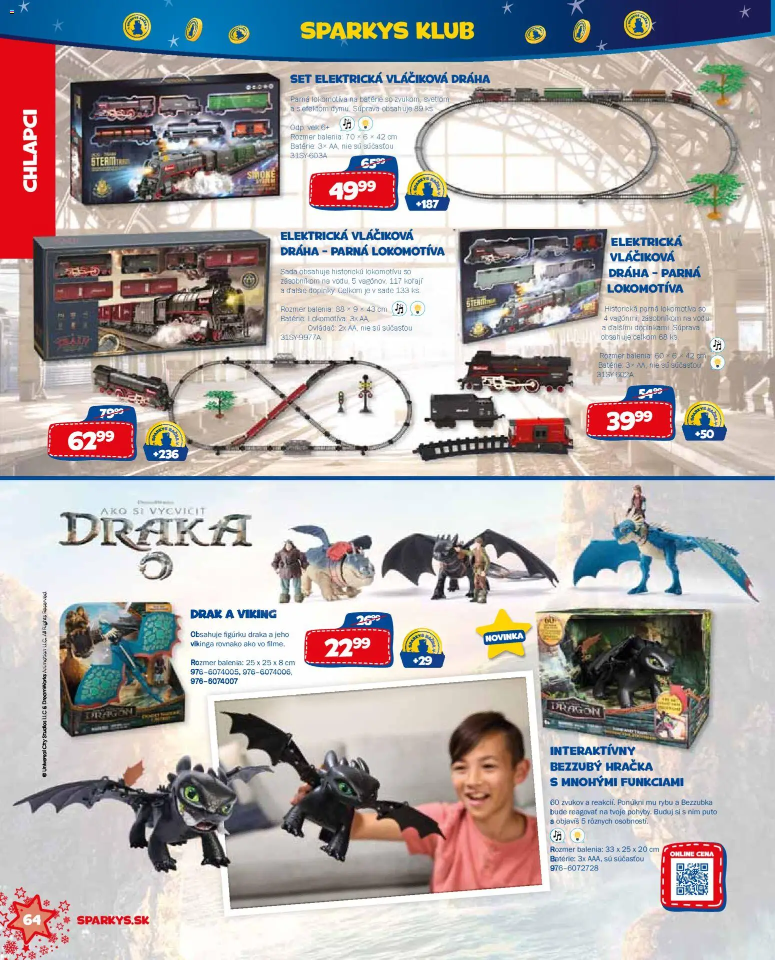 Nové ALLTOYS akcie – leták je platný od 19.11.2025 | Strana: 64 | Produkty: Párky