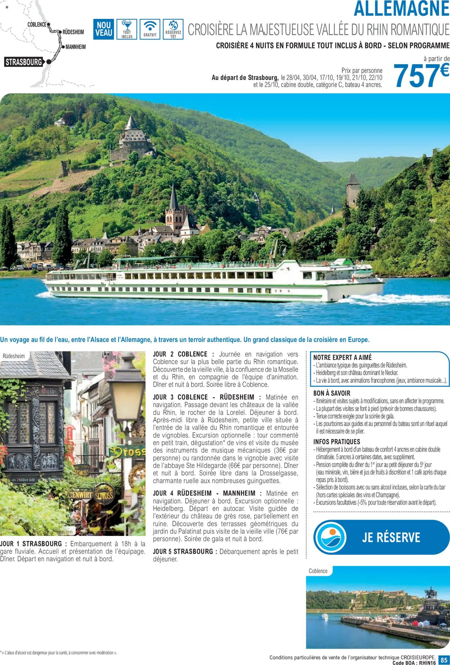 {H1} | Page: 85 | Produits: Alcool, Navigation, Café, Bière