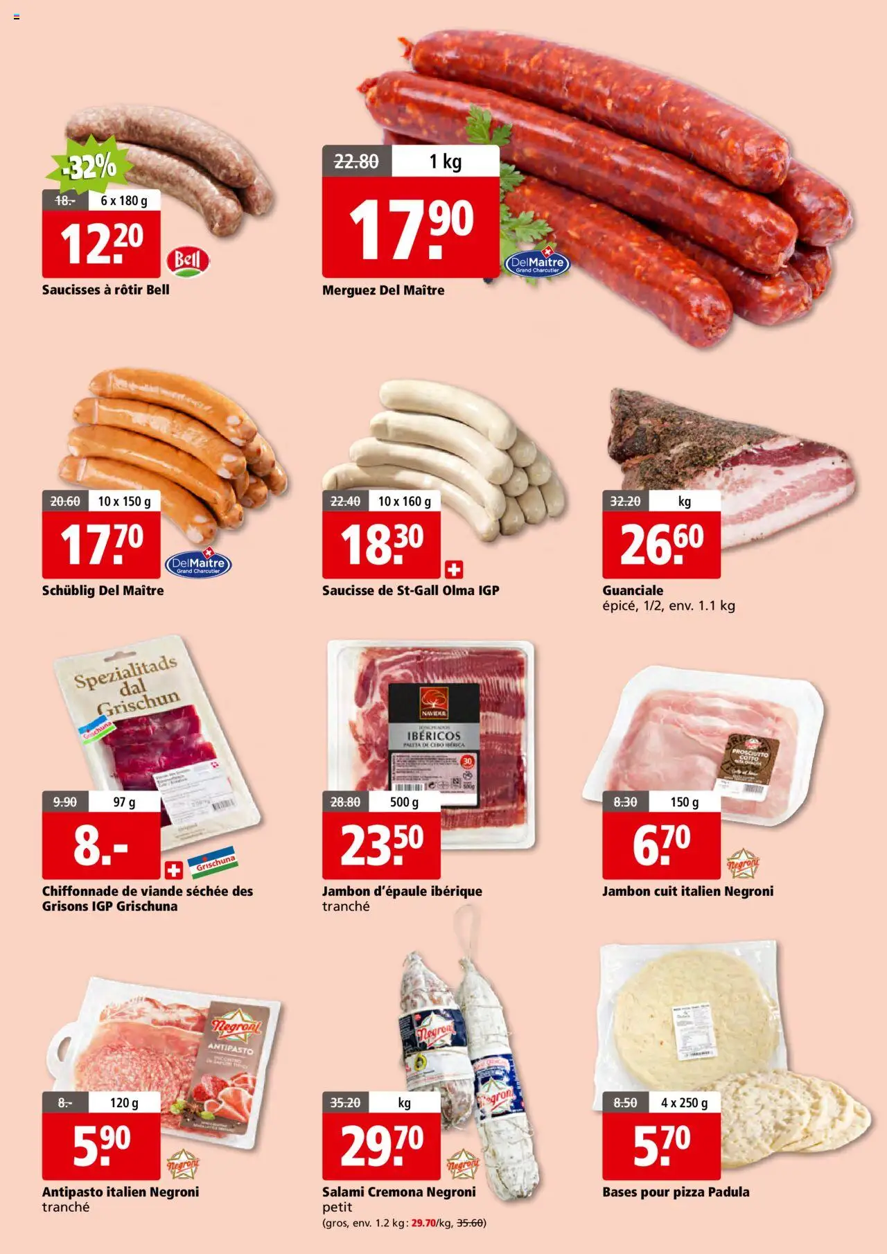 Aligro Aktionen Gourmetkunden FR ab 25.08.2025 | Seite: 3 | Produkte: Salami, Pizza