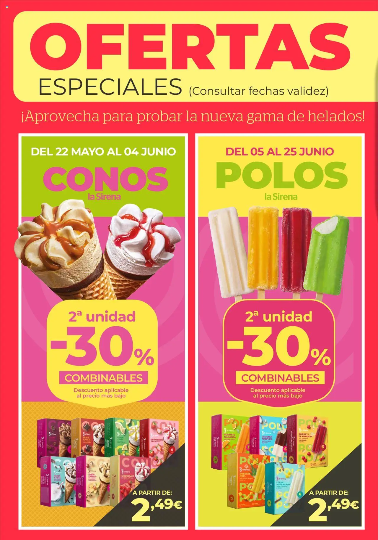 La Sirena - Folleto │ válido desde el 22.05.2025 | Página: 4 | Productos: Leche, Piña