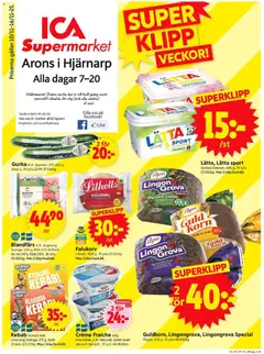 ICA Supermarket - Hjärnarp - Förhandsvisning av reklamblad från butik ICA Supermarket aktuell från 10.11.2025