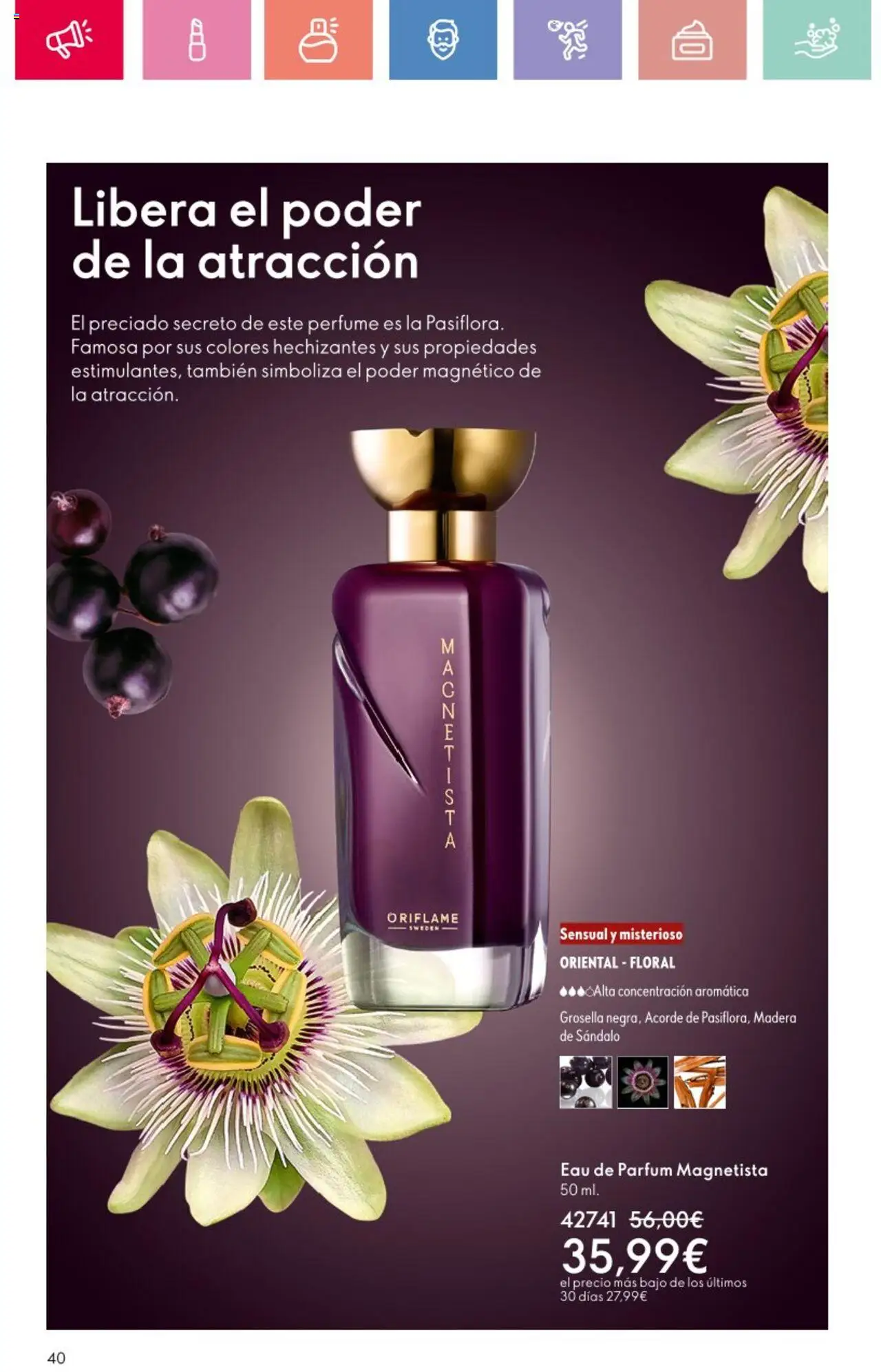 Oriflame - Catálogo Campaña 11 │ válido desde el 03.08.2025 | Página: 40 | Productos: Perfume, Eau de parfum