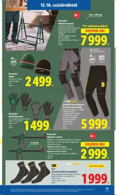 Lidl Akciós újság - amely érvényes a következő dátumtól: 18.12.2025 | Oldal: 29