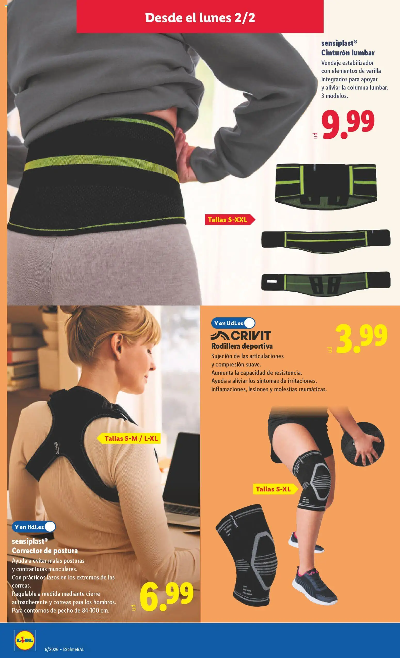 Lidl folleto de bazar │ válido desde el 02.02.2026 | Página: 6 | Productos: Corrector, Cinturón