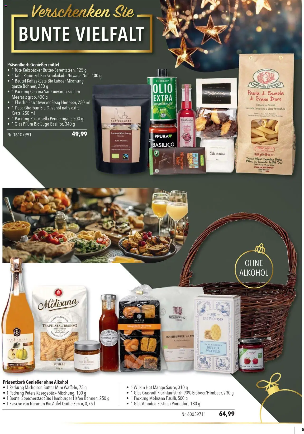 CITTI Markt  Präsente – gültig ab 22.10.2025 | Seite: 5 | Produkte: Schokolade, Äpfel, Mango, Pasta