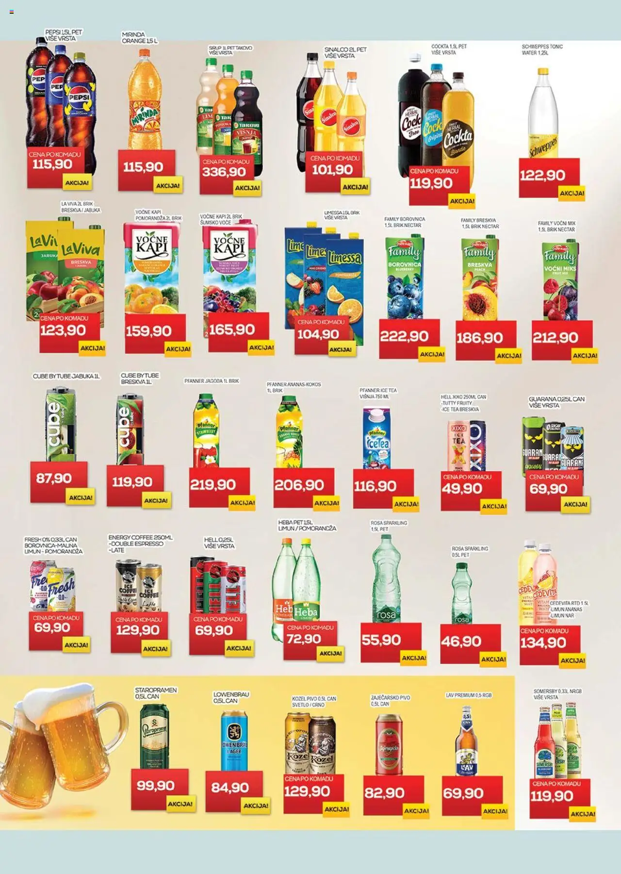 Medius katalog - važi od 07.10.2025 | Strana: 20 | Proizvode: Cedevita, Pomorandza, Somersby, Pepsi