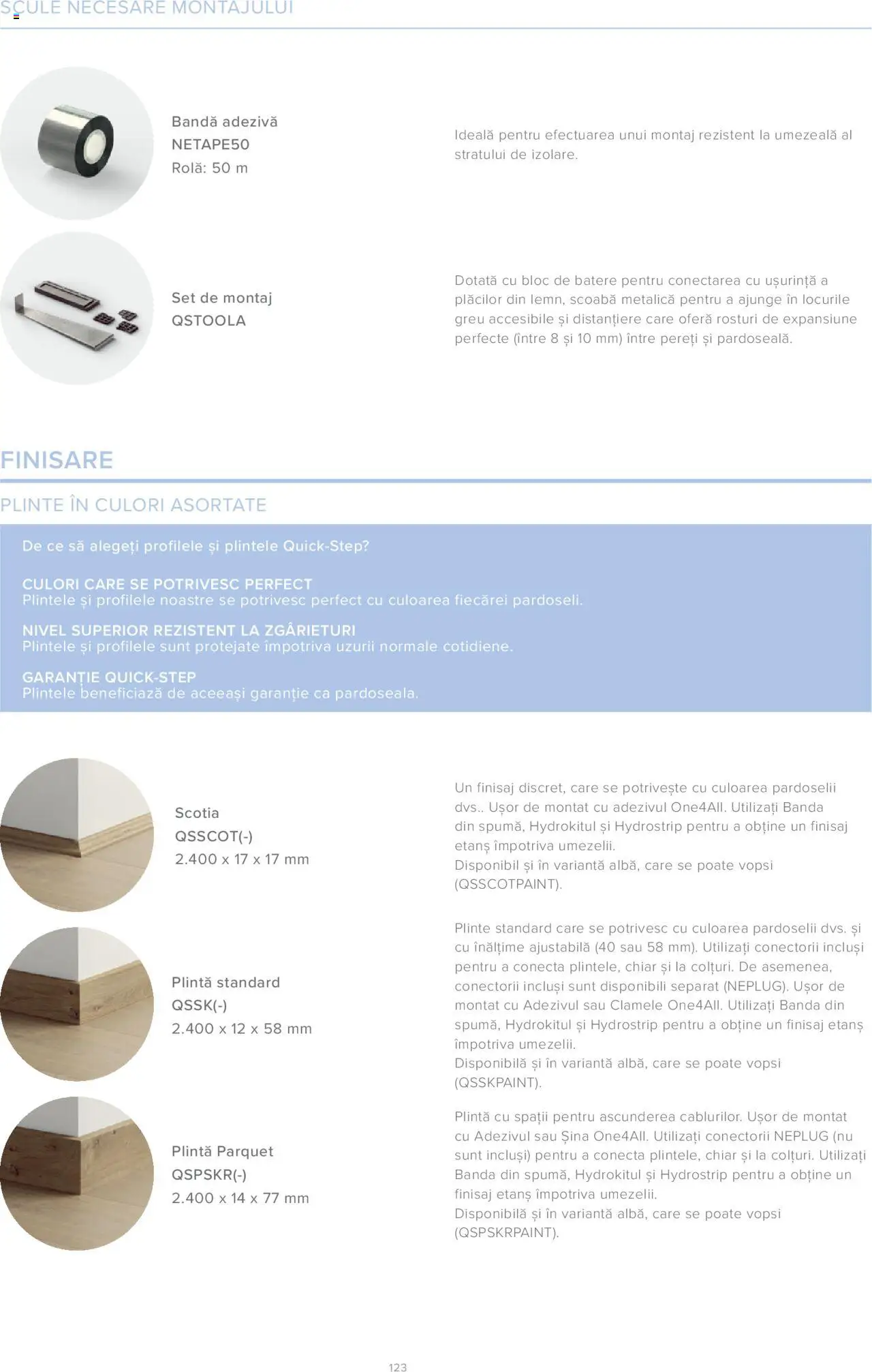 Proges catalog - Quick Step 2022 – valabil de la 01.01.2023 | Pagină: 124 | Produse: Lenjerie de pat, Palete pentru muște, Pastă de tomate, Sirop de arțar