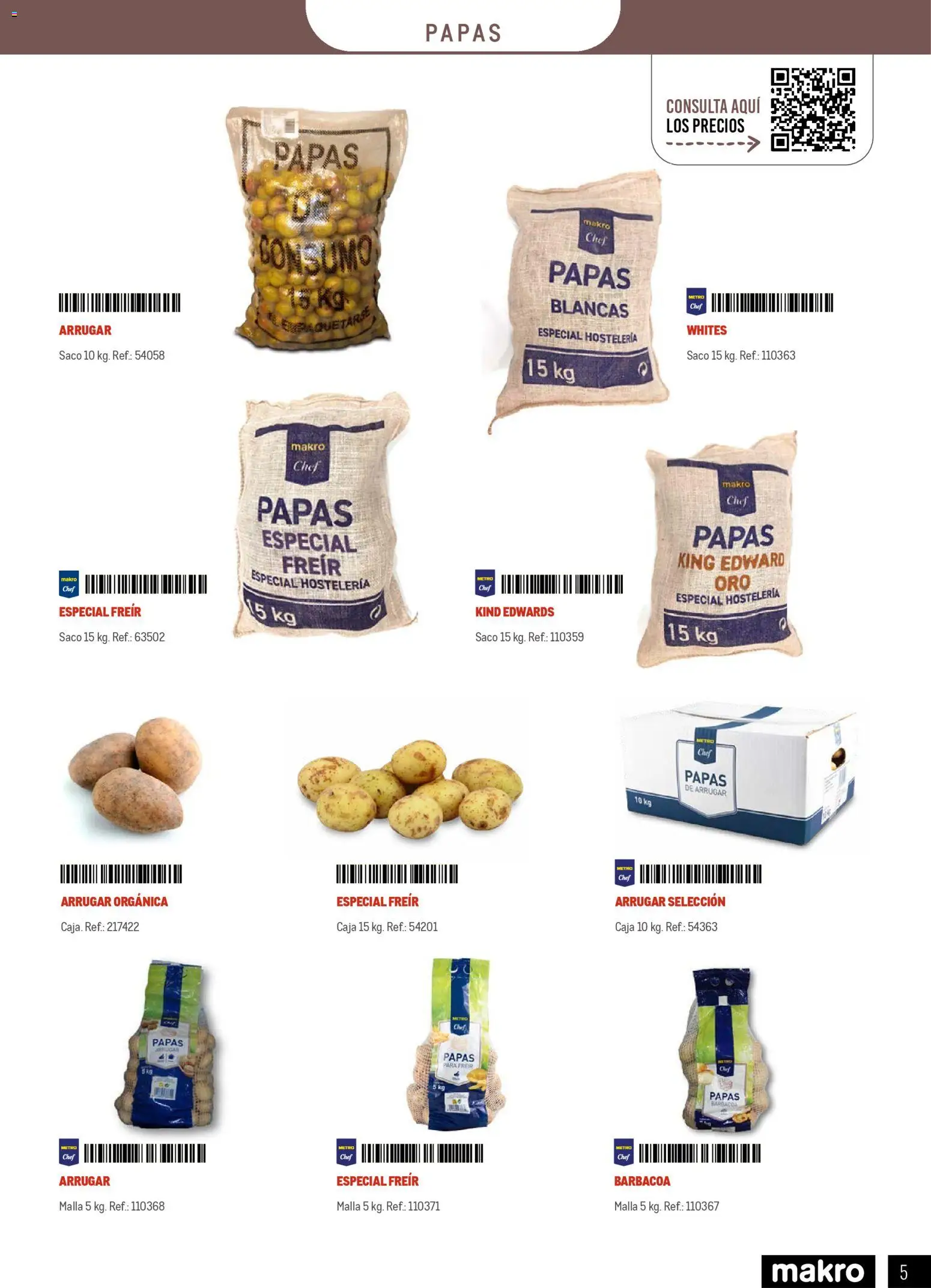 Makro - Especial Frutas y Verduras Canarias │ válido desde el 05.01.2026 | Página: 5 | Productos: Barbacoa, Caja