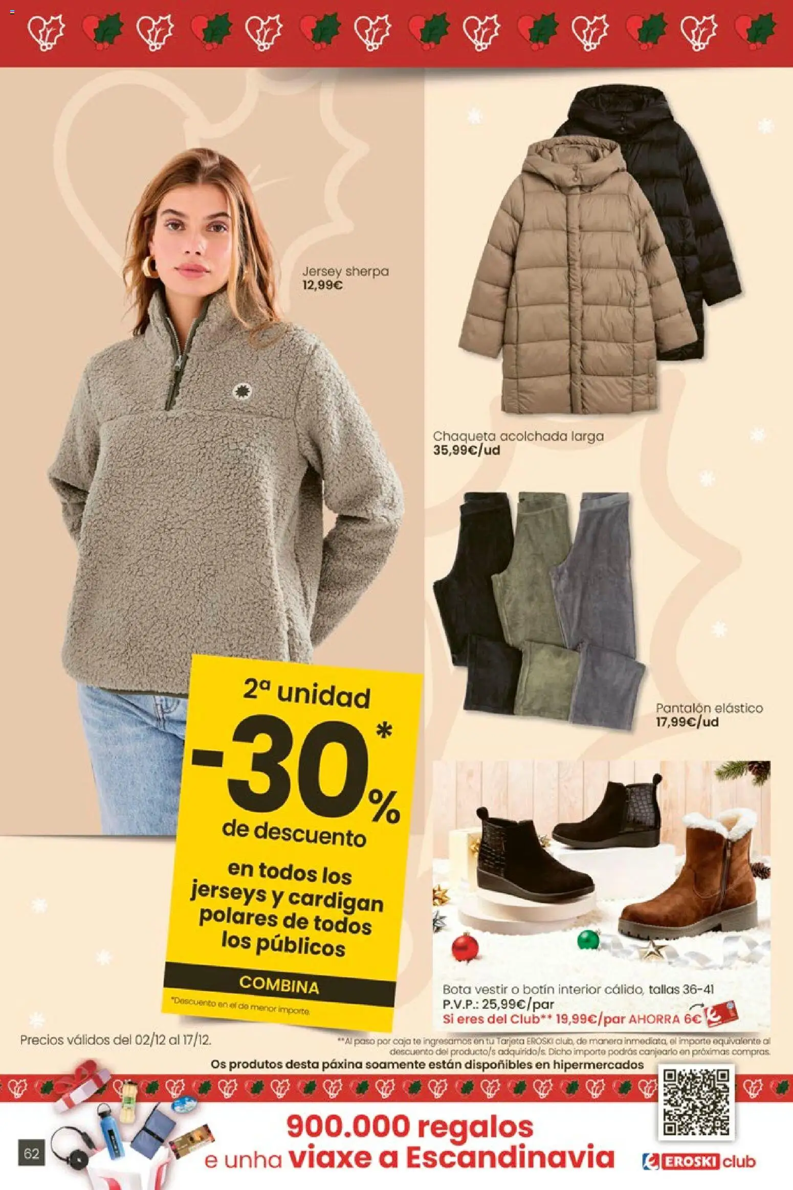 Eroski - Center │ válido desde el 27.11.2025 | Página: 62 | Productos: Chaqueta, Té, Caja