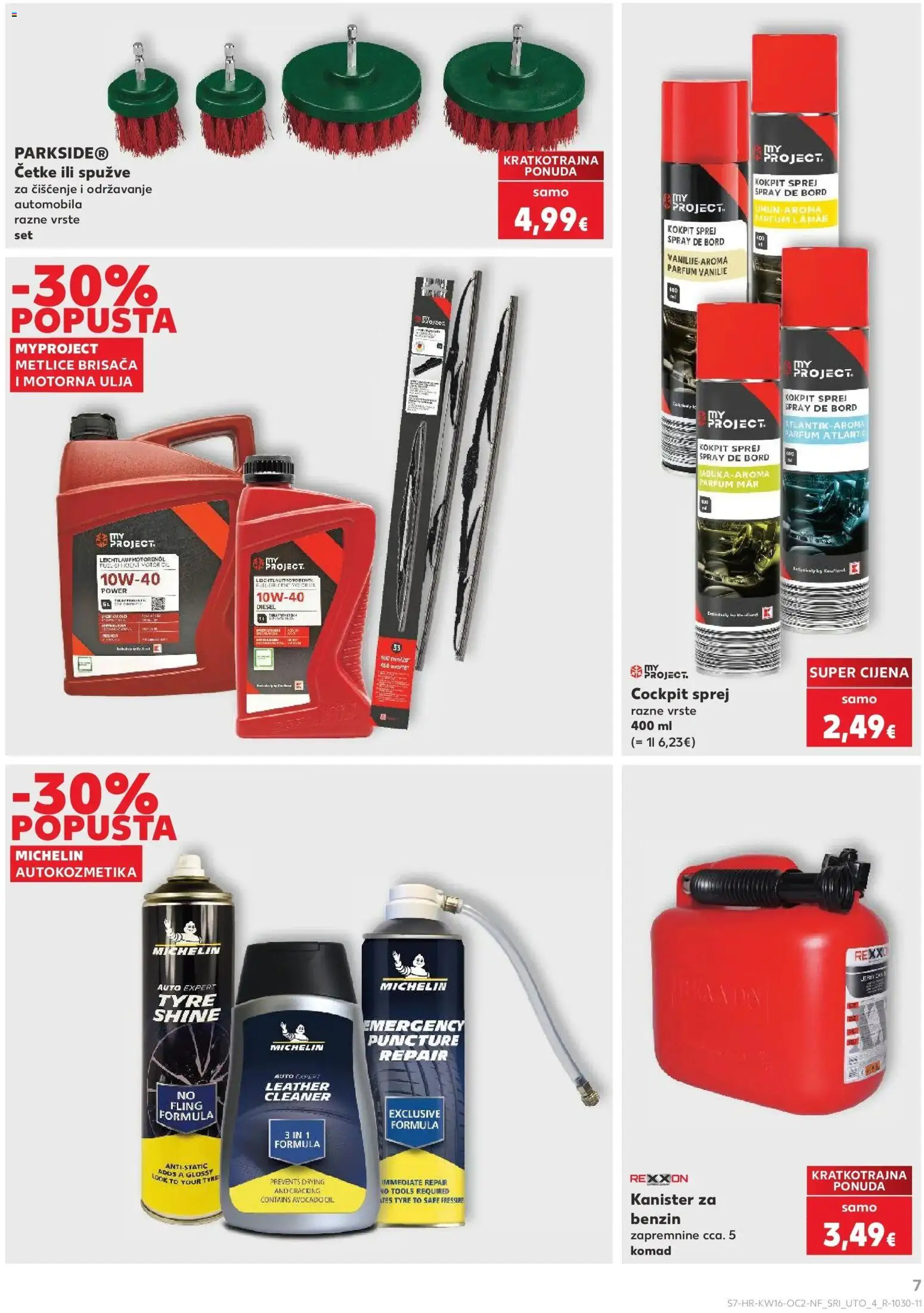 Kaufland katalog | vrijedi od 14.04.2026 | Stranica: 7 | Proizvodi: Kanister, Parkside