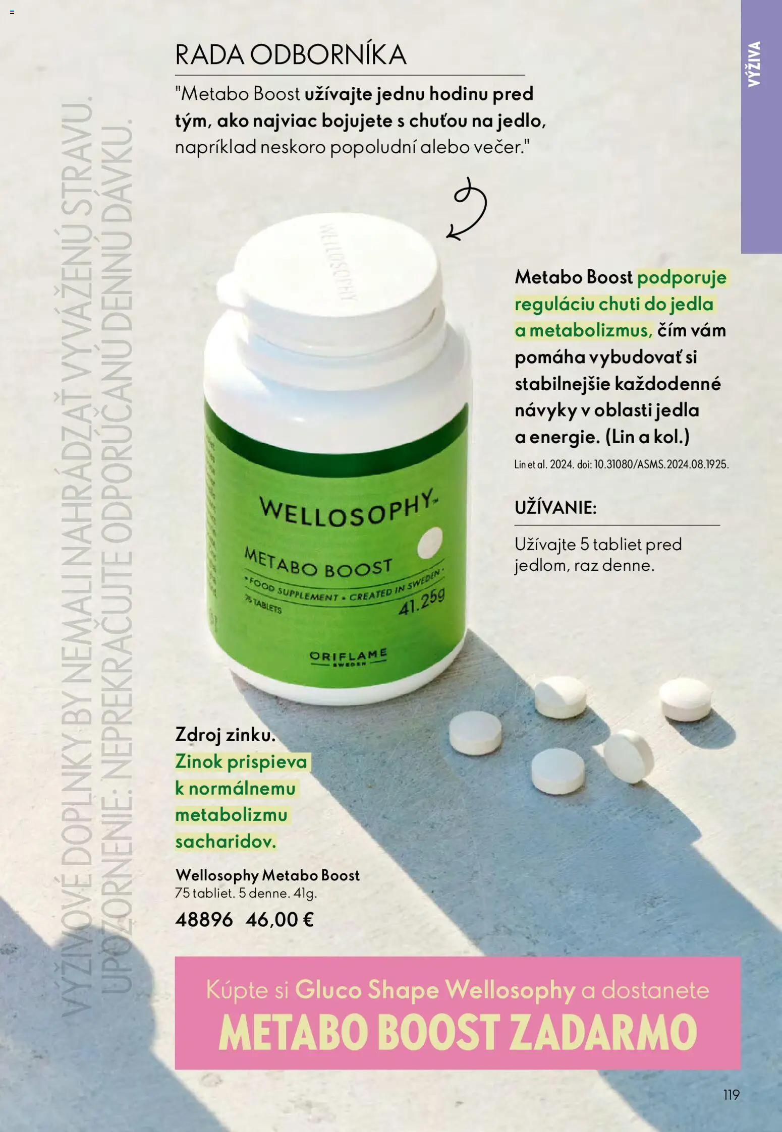 Nové Oriflame akcie – leták je platný od 27.05.2026 | Strana: 119 | Produkty: Metabo