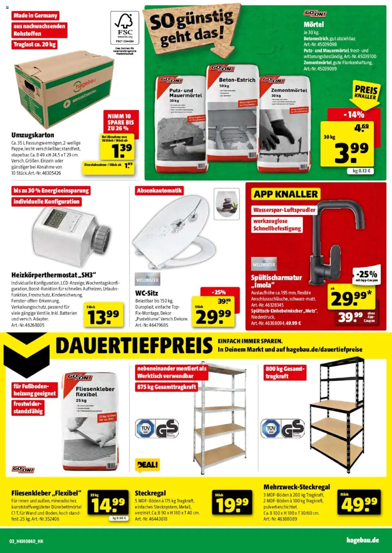Hagebau Prospekt Nienburg – gültig ab 27.09.2025 | Seite: 3 | Produkte: Top, Batterien