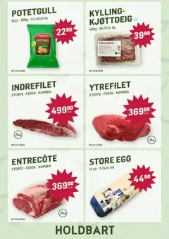 Forhåndsvisning av Holdbart kundeavis gyldig fra 15.10.2025 | Side: 5 | Produkter: Egg, Kylling, Potetgull, Kjøttdeig