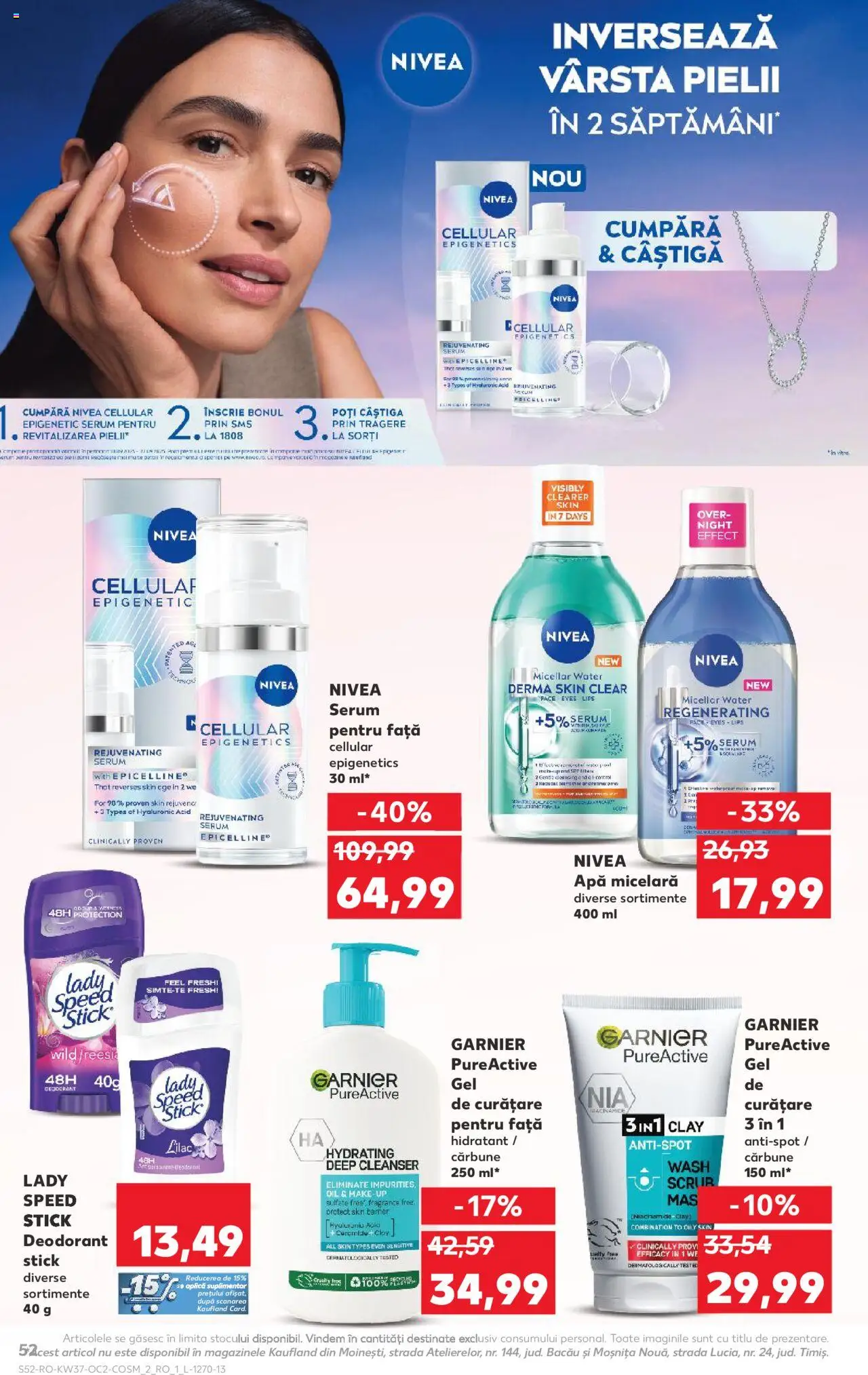 Kaufland RO akciós ujság - amely érvényes a következő dátumtól: 10.09.2025 | Oldal: 52