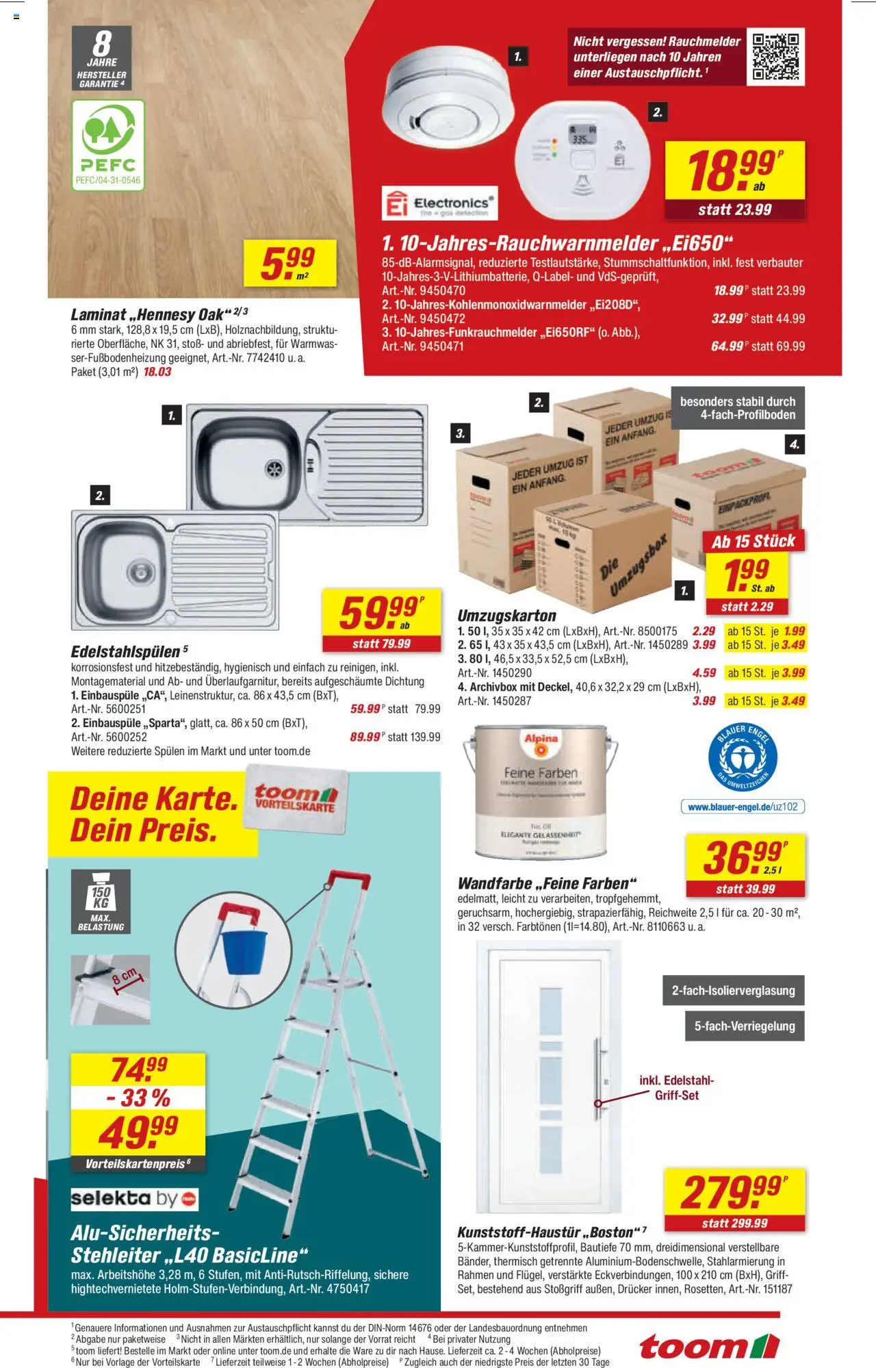 Toom Baumarkt Prospekt 	 – gültig ab 11.10.2025 | Seite: 11 | Produkte: Wandfarbe, Drucker