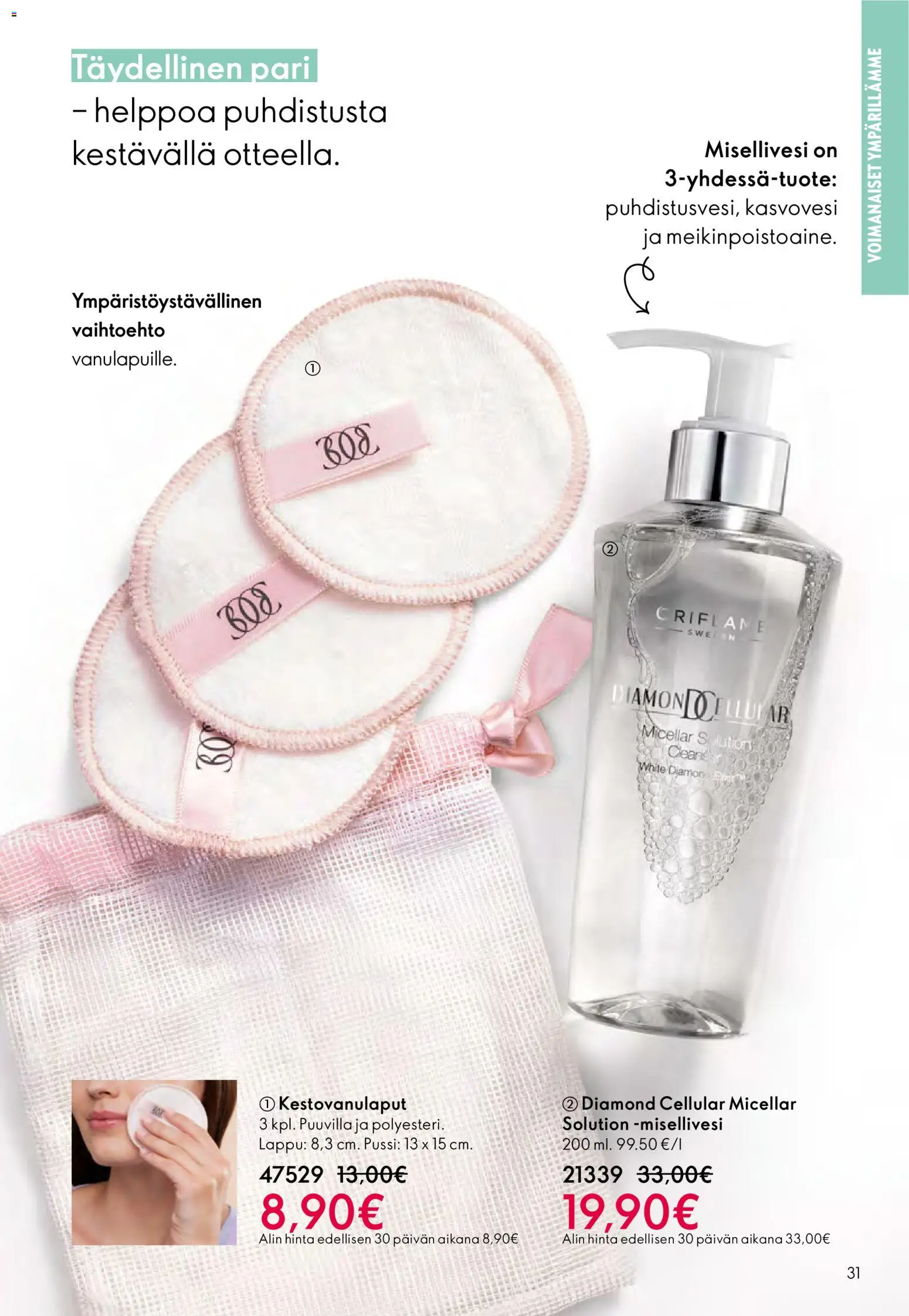 Oriflame - Esite 03 – voimassa 18.02.2026 alkaen | Sivu: 31 | Tuotteet: Misellivesi