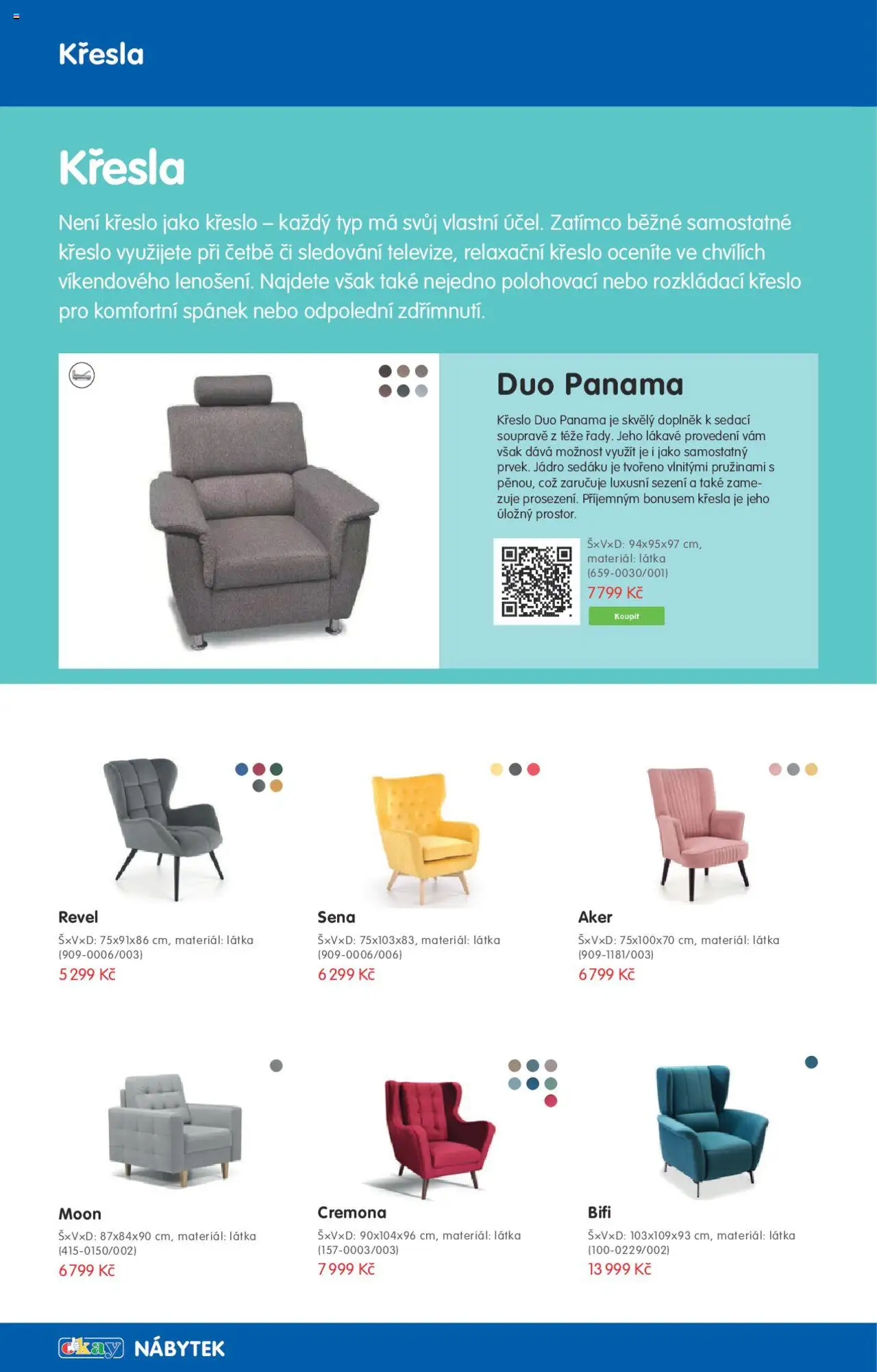 OKAY katalog - Sedačky od 01.03.2023 | Strana: 24 | Produkty: Sedací souprava, Úložný box, Sedací vak, Krabice s víkem