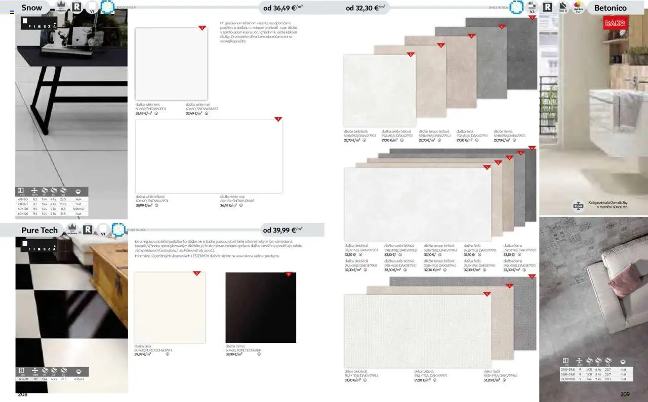 Nové Siko akcie – leták je platný od 01.09.2025 | Strana: 105 | Produkty: Svetlo, Dlažba