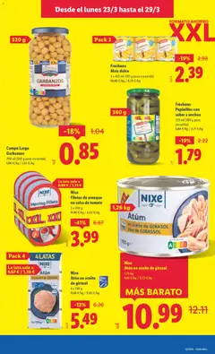 Vista previa Nixe Filetes de arenque en salsa de tomate, 3 x 200 g válido desde el 23.03.2026 | Página: 13