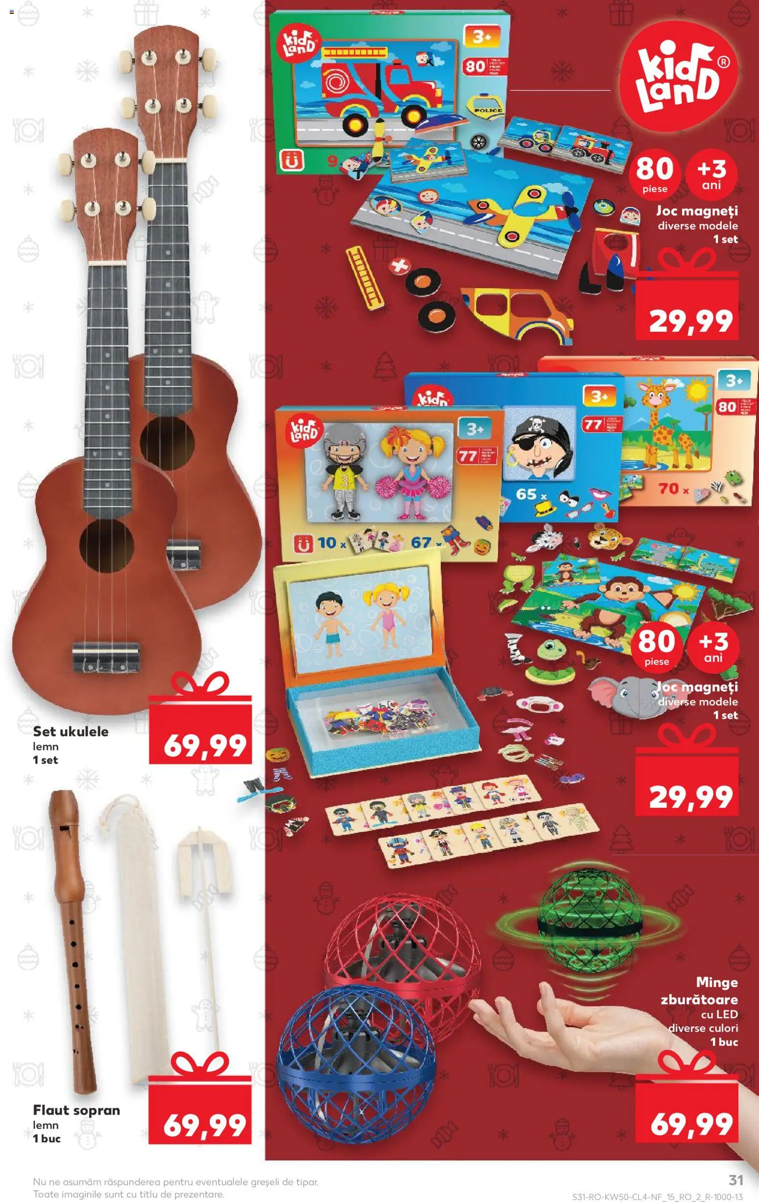 Noul catalog Kaufland – valabil de la 10.12.2025 | Pagină: 31 | Produse: Joc, Babak