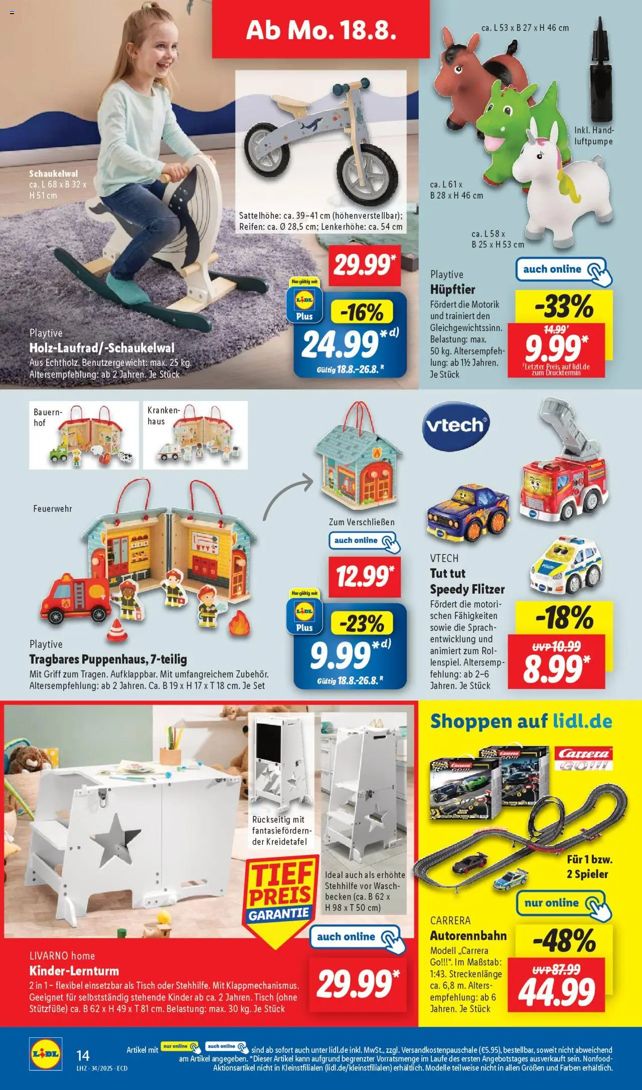 Lidl Prospekt 	 - gültig ab dem 18.08.2025 | Seite: 24 | Produkte: Tisch, Luftpumpe