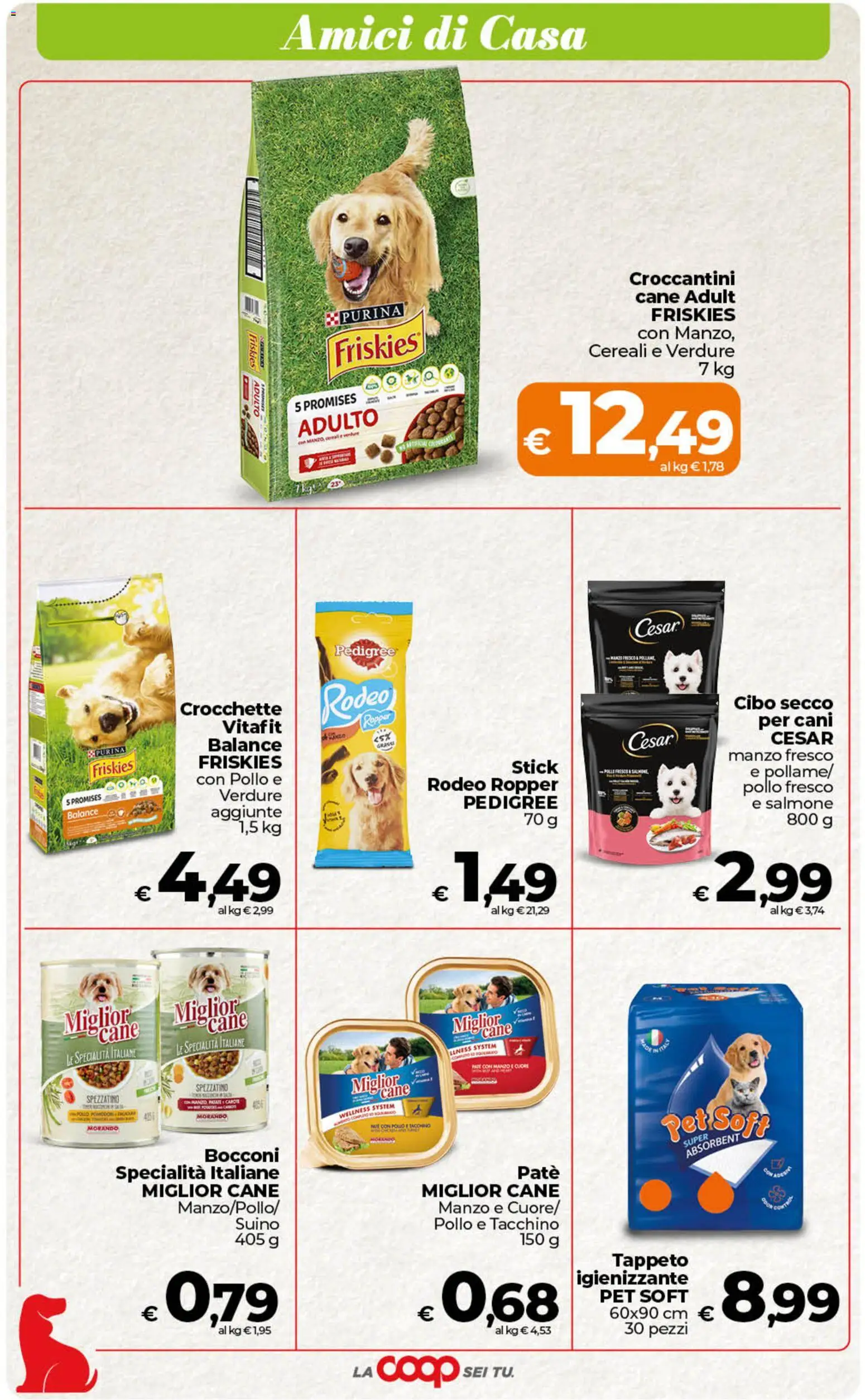 Volantino Ipercoop del 07.04.2026 | Pagina: 53 | Prodotti: Pollo, Manzo, Suino, Crocchette