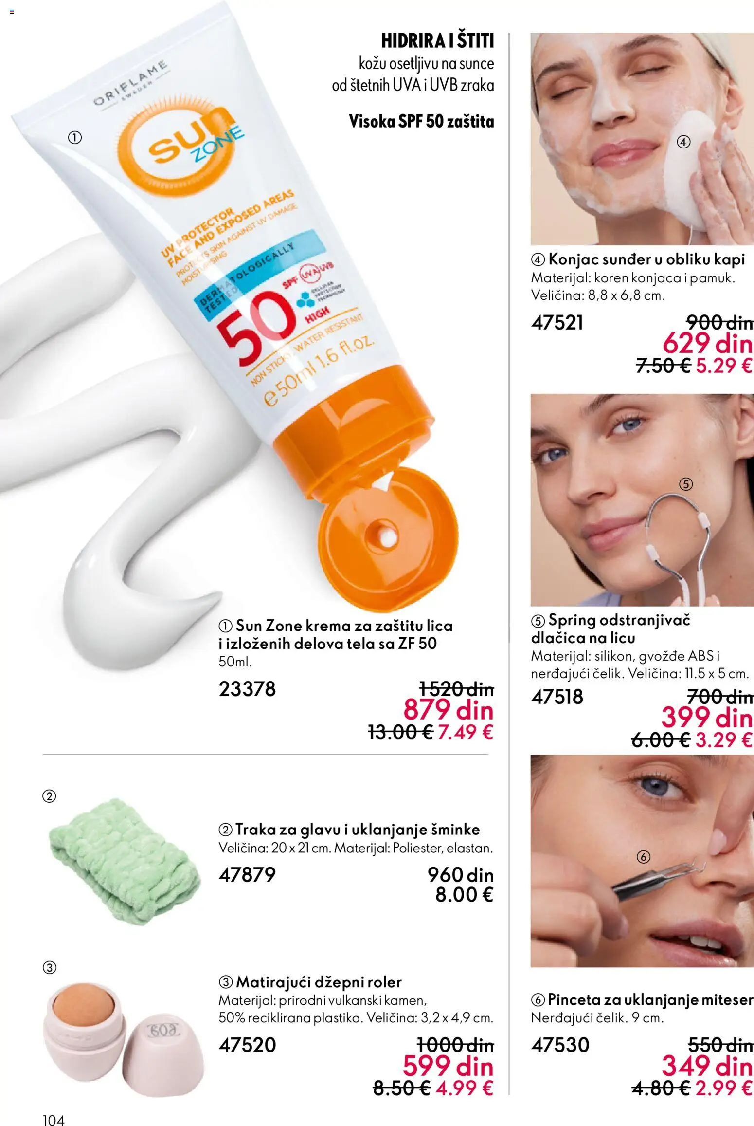 Oriflame katalog - važi od 31.12.2025 | Strana: 104 | Proizvode: Krema