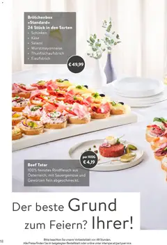 Interspar Party Service ab 26.01.2026 gültig | Seite: 18 | Produkte: Käse, Salami, Schinken, Rindfleisch