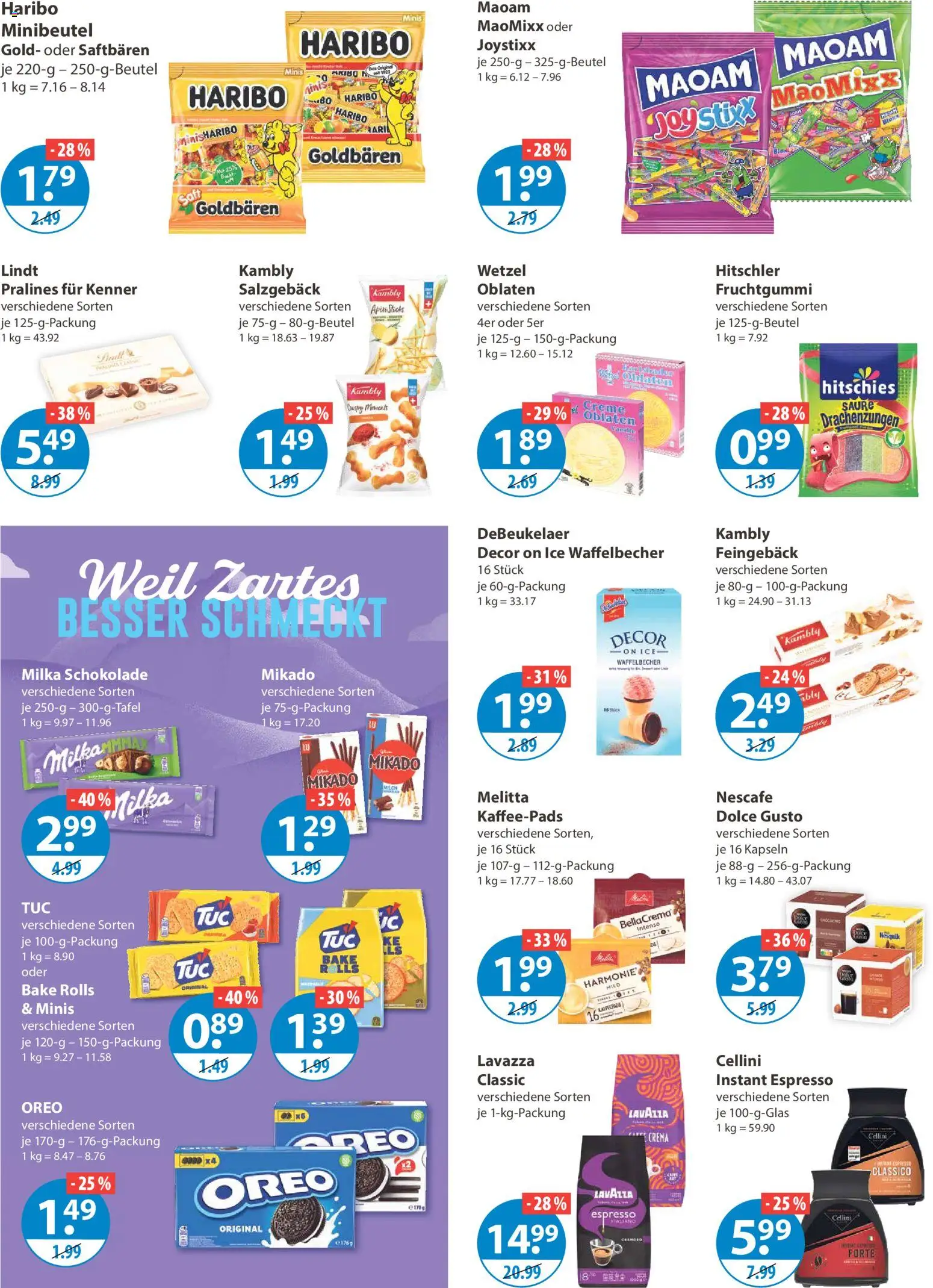 V-Markt - Hallertau / Oberpfalz – gültig ab 05.02.2026 | Seite: 8 | Produkte: Kaffeepads, Nescafe, Milka, Saft