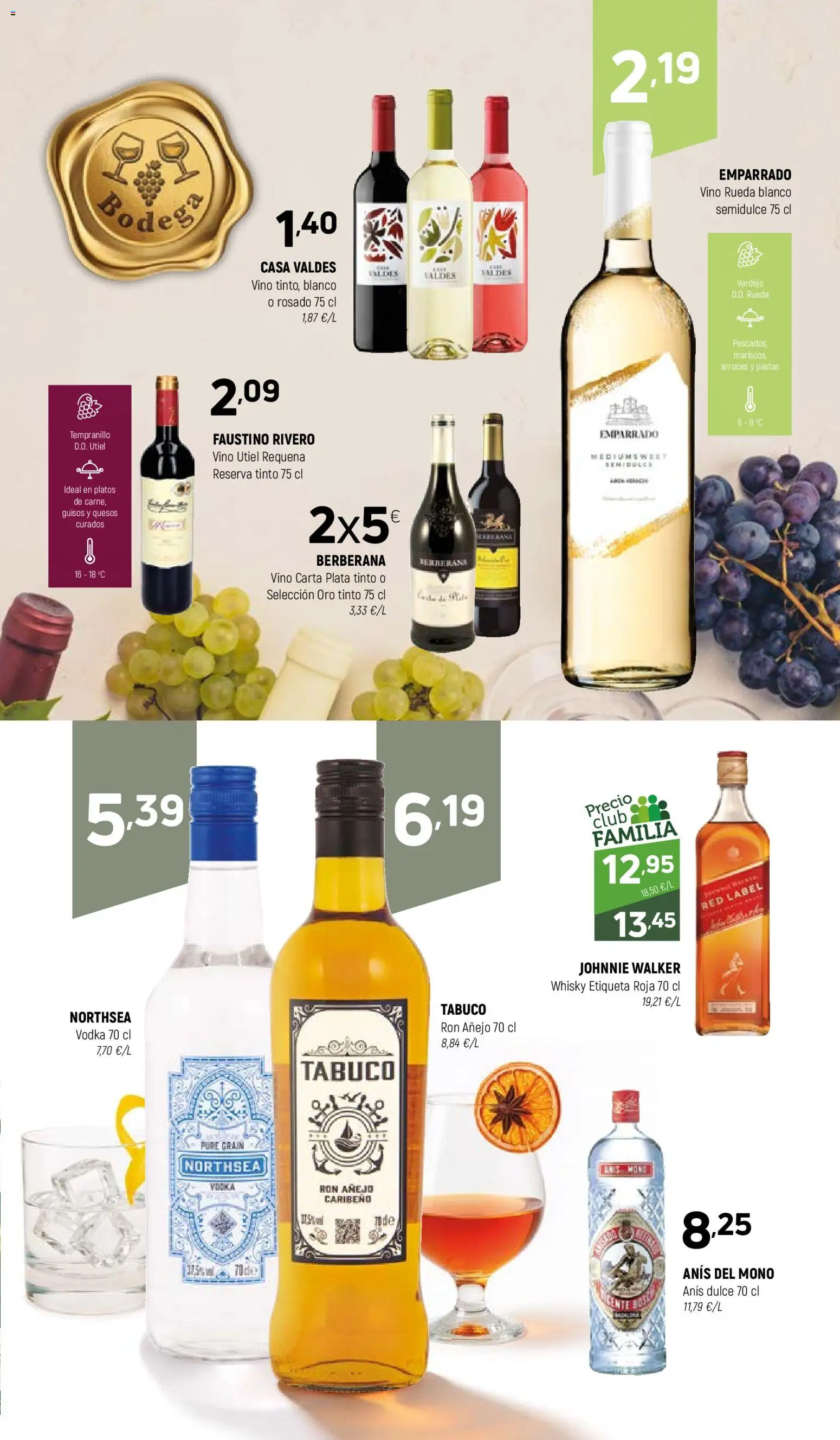 Coviran - Albacete │ válido desde el 02.01.2026 | Página: 13 | Productos: Ron, Vino, Vodka, Whisky