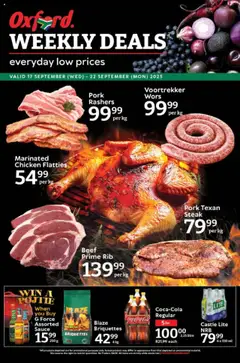 Oxford Freshmarket specials catalogue – valid from 17.09.2025