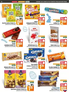COOP Jednota leták platný od 19.03.2026 | Strana: 24 | Produkty: Kinder, Čokoláda, Cukríky