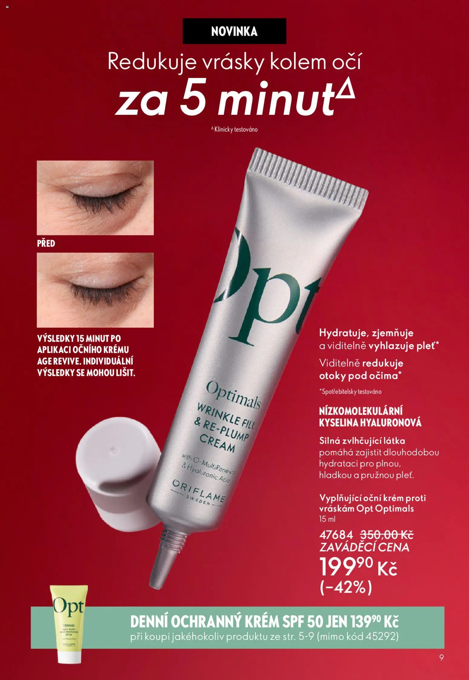 Oriflame katalog č. 04/2026 od 04.03.2026 | Strana: 9 | Produkty: Krém