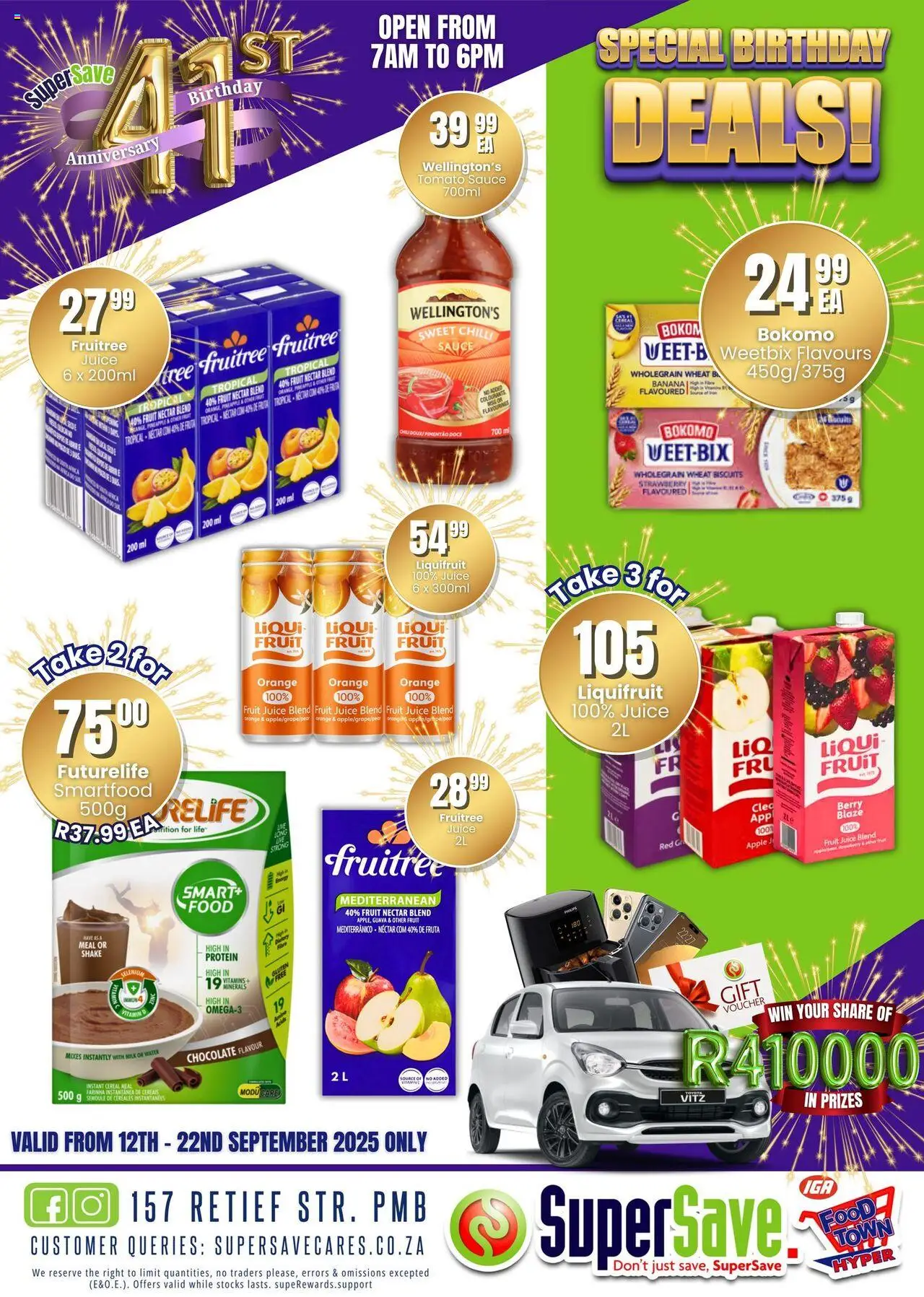 New Super Save catalogue – valid from 16.09.2025 | Page: 58 | Products: Biscuits, Chocolate, Pineapple, Water