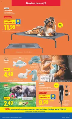 Lidl catálogo MAD │ válido desde el 04.08.2025 | Página: 51 | Productos: Aceite, Cable, Cortapelos, Cama