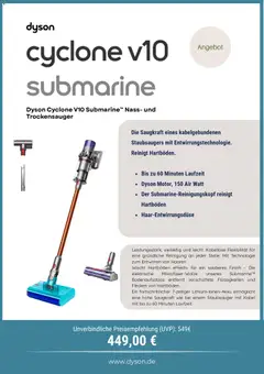 Dyson Prospekt 	 ab 09.04.2026 gültig | Seite: 3 | Produkte: Kabel, Dyson, Staubsauger, Finish