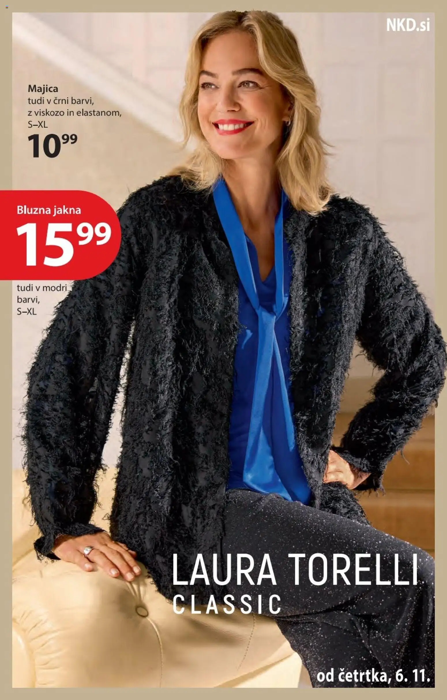 Novi NKD katalog ponudbe – veljaven od 06.11.2025 | Stran: 11 | Izdelki: Majica, Jakna