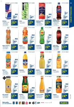 Náhled letáku Makro leták - Stabilně výhodná cena – gastronomie od 24.09.2025 | Strana: 23