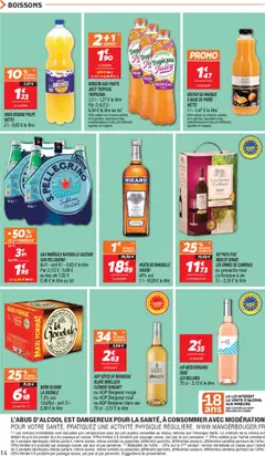  | Page: 14 | Produits: Goudale, Pastis, Eau minérale naturelle gazeuse san pellegrino, Eau minérale naturelle