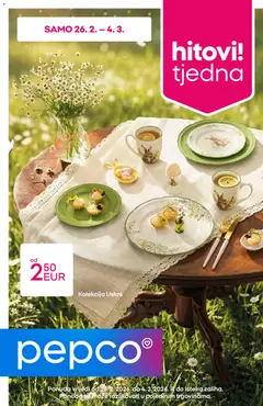 Katalog Pepco - Pregled kataloga iz trgovine Pepco, vrijedi od 26.02.2026