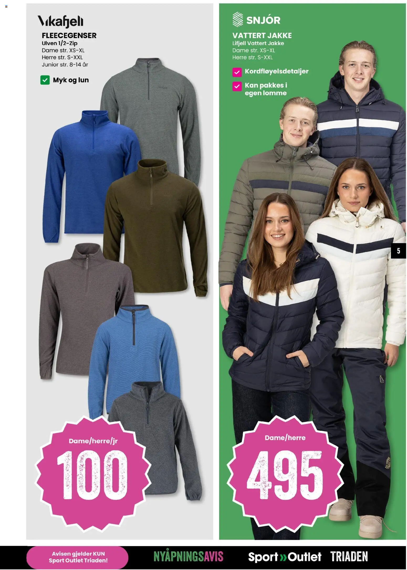 {H1} | Side: 5 | Produkter: Jakke