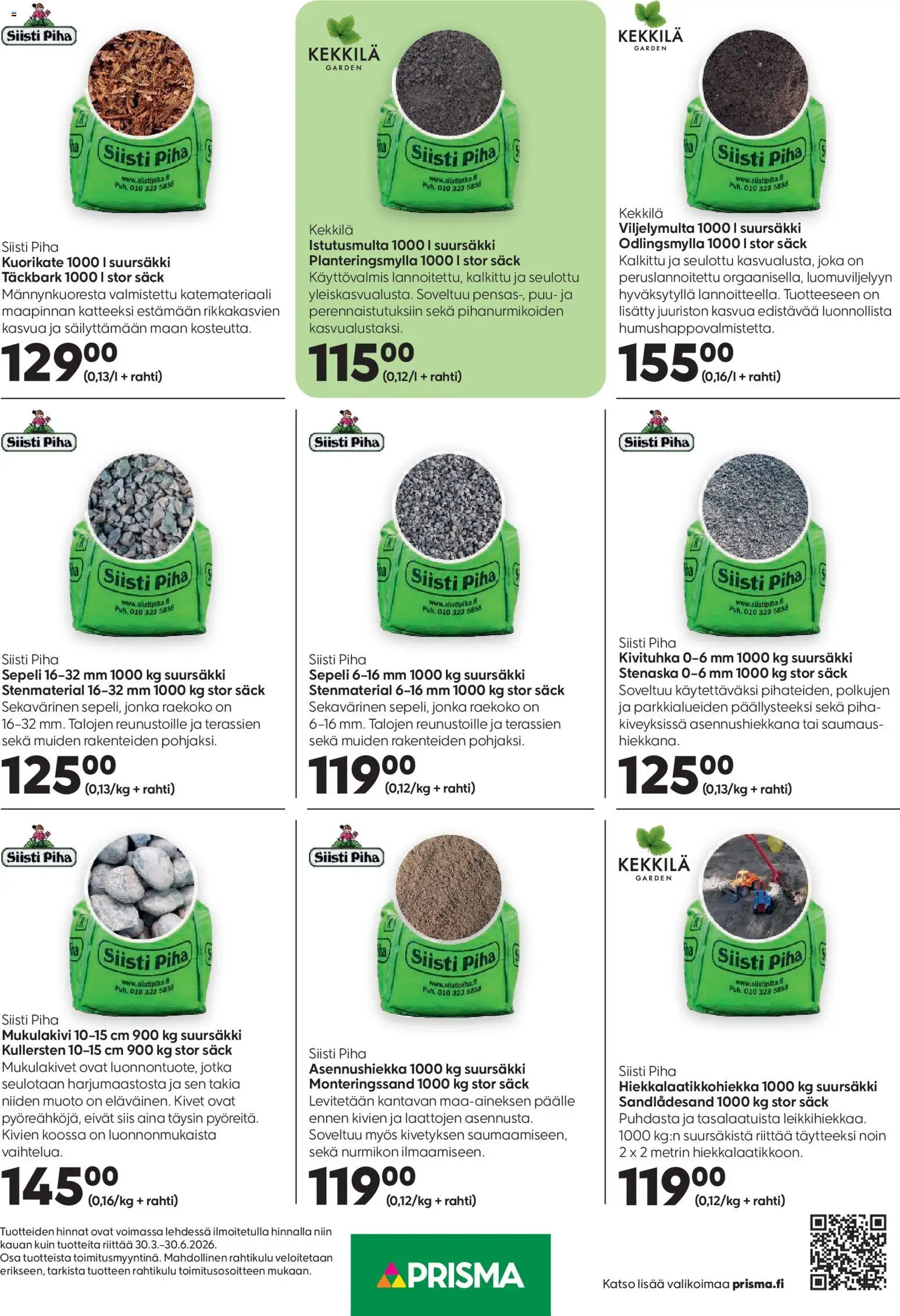 Prisma Kaikkea kotiin ja puutarhaan – voimassa 30.03.2026 alkaen | Sivu: 7