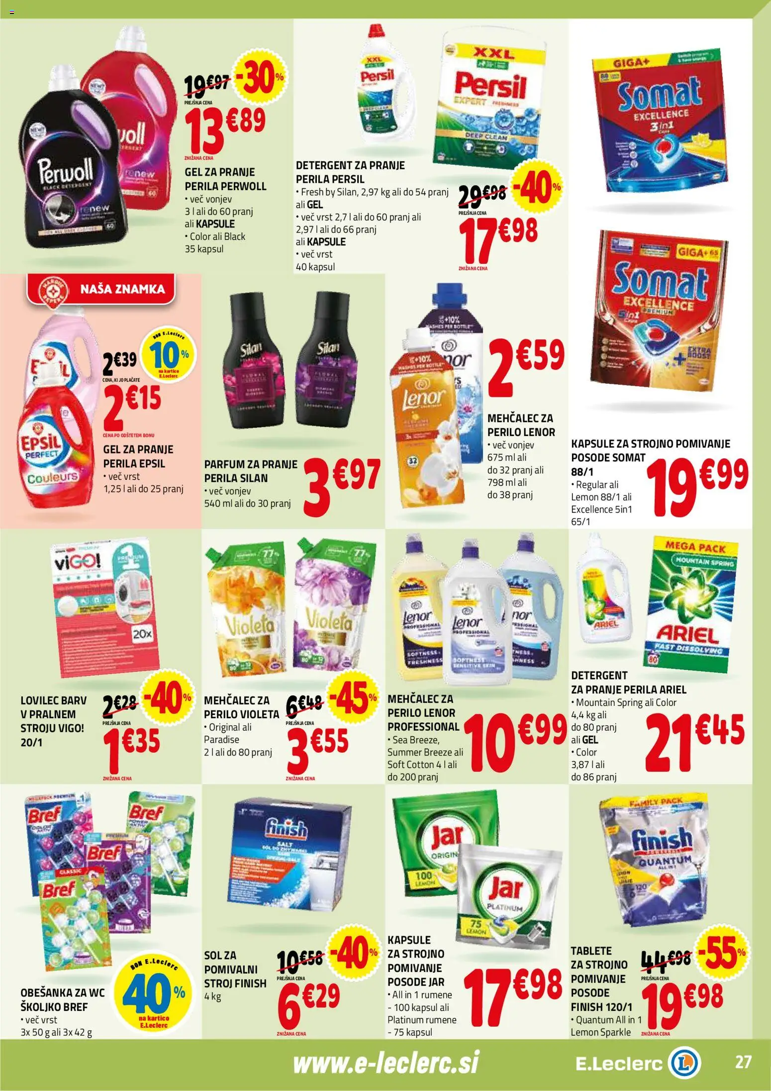 Novi E.leclerc katalog ponudbe – veljaven od 11.02.2026 | Stran: 27