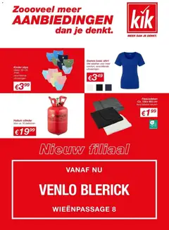 KiK - Zoooveel meer AANBIEDINGEN dan je denkt. - Voorbeeld van een folder van KiK, geldig van 10.03.2026