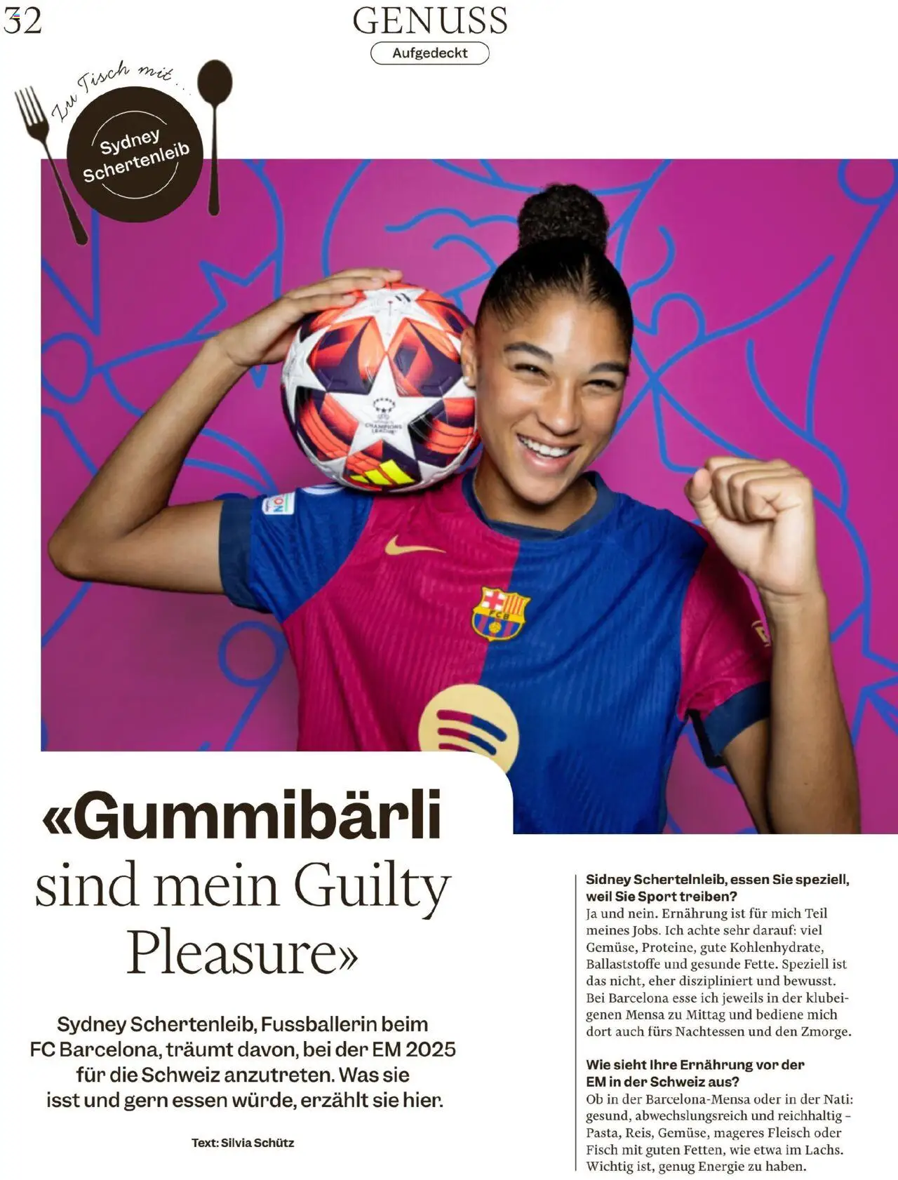 Migros Magazin ab 23.06.2025 | Seite: 32 | Produkte: Tisch, Fisch, Player